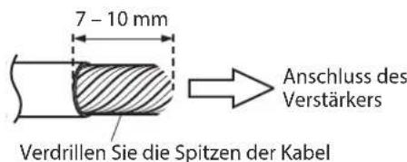 ALPINE HDA-V90 - Vorsicht bei Drahtanschlüssen - 1