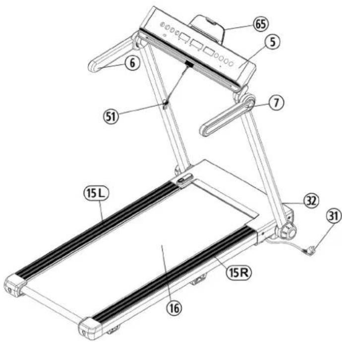 Christopeit TM 750S - Opmerking: - 1