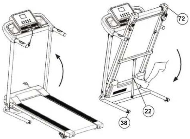 Christopeit CS 3000 - REGULACJA NACHYLENIA - 1