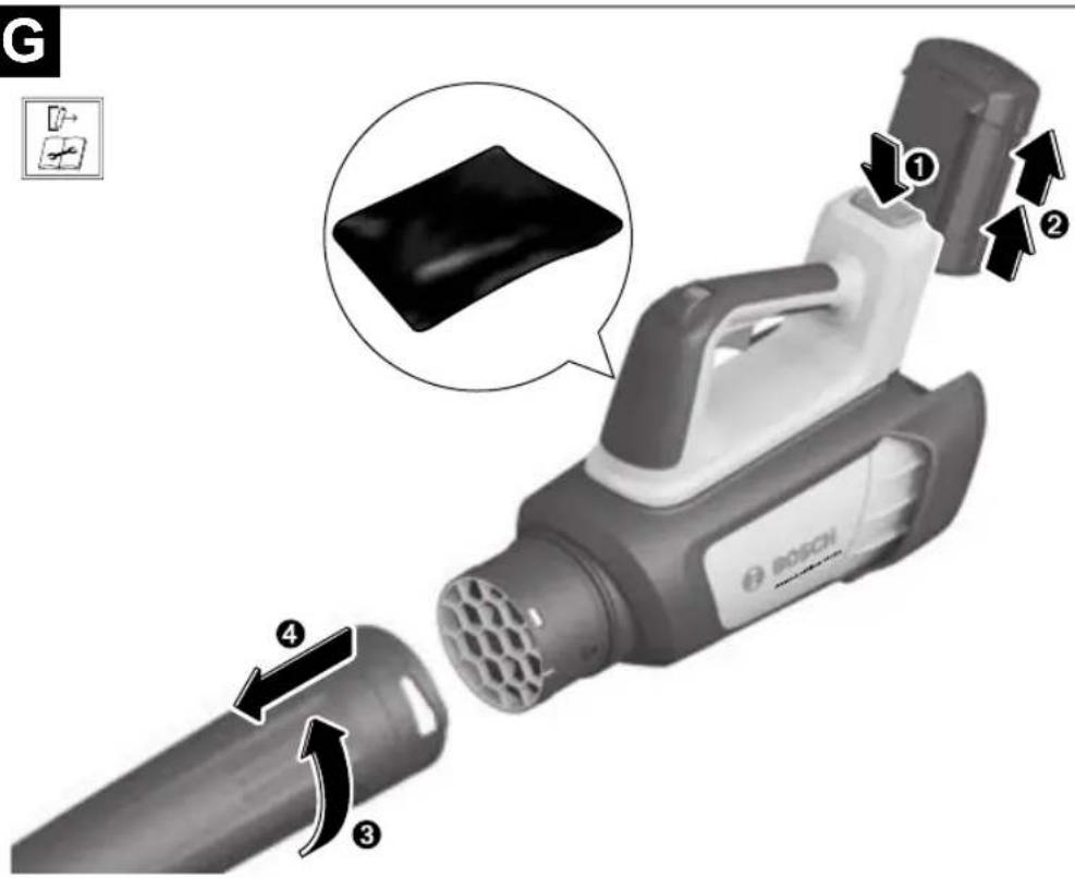 BOSCH AdvancedLeafBlower 36V-750 - Transportavimas - 4