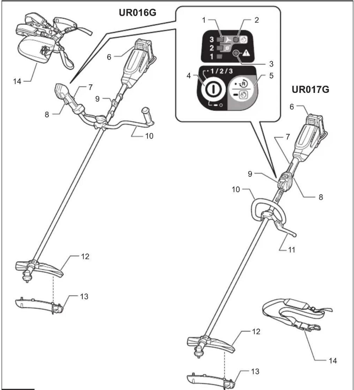 MAKITA UR014G - 4