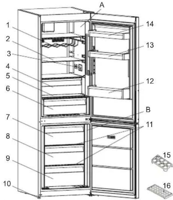Rommer FCV 411 MF INOX-V - DESCRIÇÃO ELETRODOMÉSTICO - 1