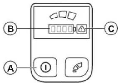 HUSQVARNA 322iHD60 - De gebruikersinterface controleren - 1