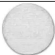Oreck ORB600MW - Bonnette blanche en ratine 437053 - 1