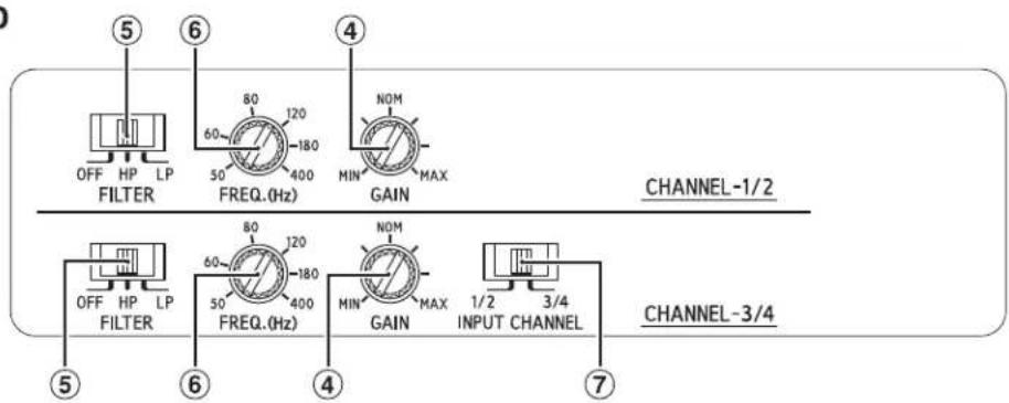 ALPINE HDA-F60 - AJUSTES DEL INTERRUPTOR - 2