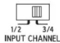 ALPINE HDA-F60 - ⑦ Eingangskanalwahlschalter (CHANNEL-3/4) (nur HDA-F60/HDA-V90) - 2