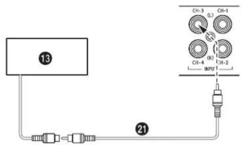 ALPINE HDA-F60 - ■ Consigli importanti sul collegamento a ponte di un amplificatore - 4