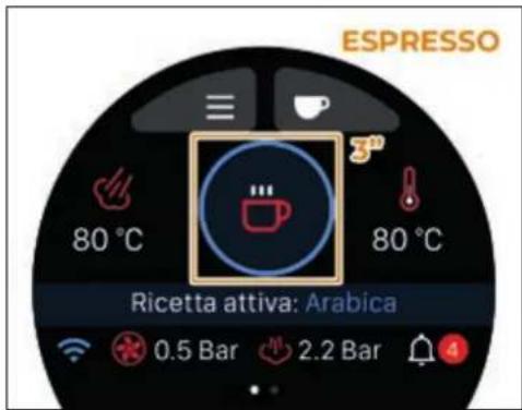 Victoria Arduino E1 Prima - EROGAZIONE CAFFÈ ESPRESSO - 1
