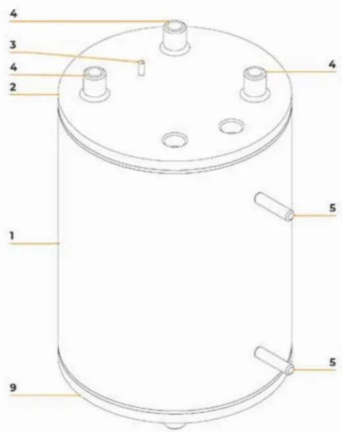 Victoria Arduino E1 Prima - KESSELSCHEMA - 1