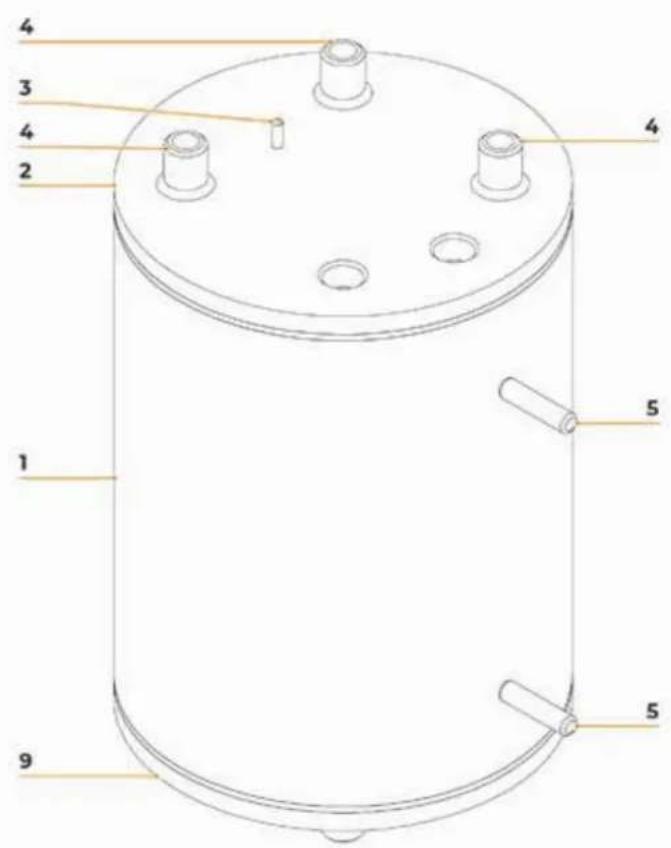 Victoria Arduino E1 Prima - BOILER DIAGRAM - 1