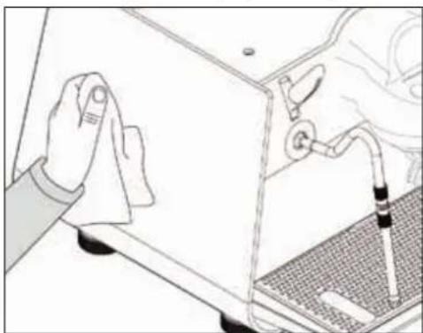 Victoria Arduino E1 Prima - BODY MACHINE CLEANING - 2