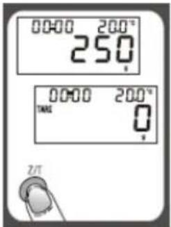 GIRMI PS85 - Fonction Tare/Zéro - 1