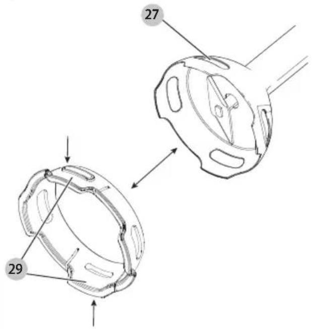 BLACK & DECKER BCKM101 - BATIDORA PORTÁTIL INALÁMBRICA DE 8 V Y ACCESORIOS - 9