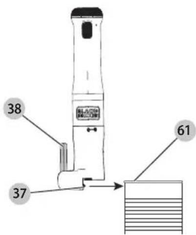 BLACK & DECKER BCKM101 - BATIDORA PORTÁTIL INALÁMBRICA DE 8 V Y ACCESORIOS - 15