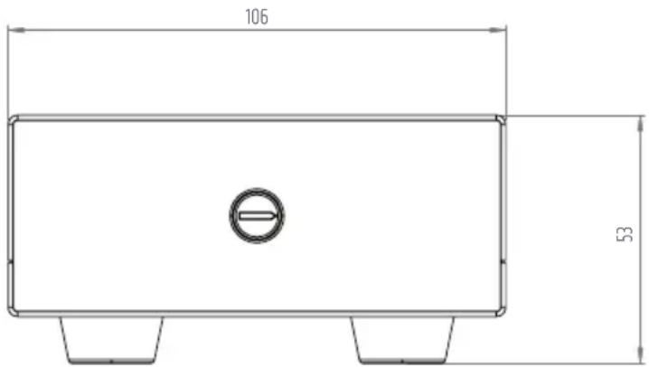 LD Systems AMP 106 T - ABMESSUNGEN - 1