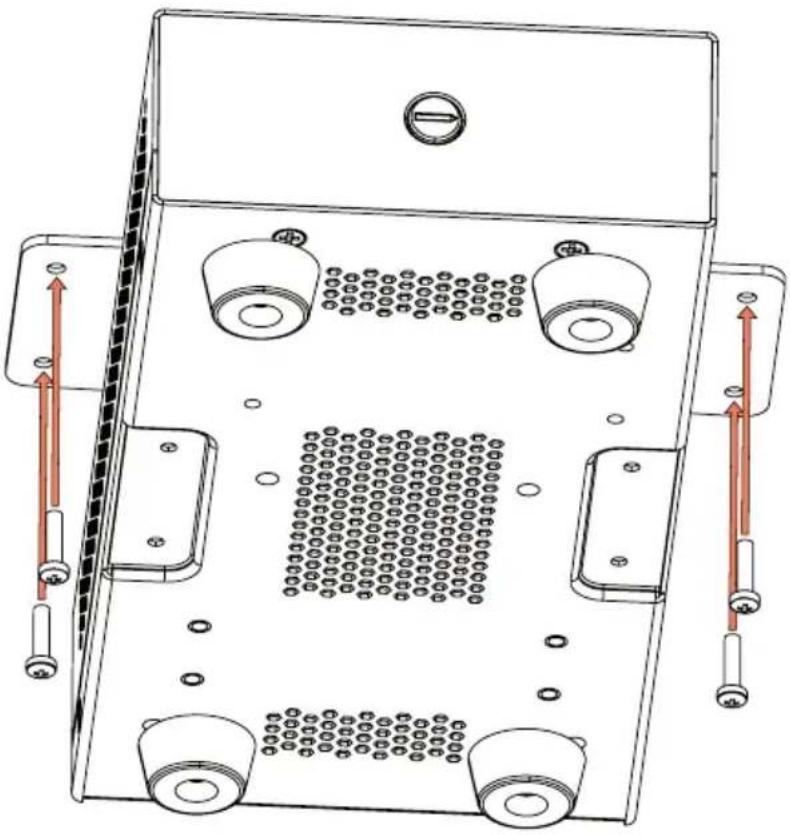 LD Systems AMP 106 T - UNTER- / AUFTISCHMONTAGE - 1