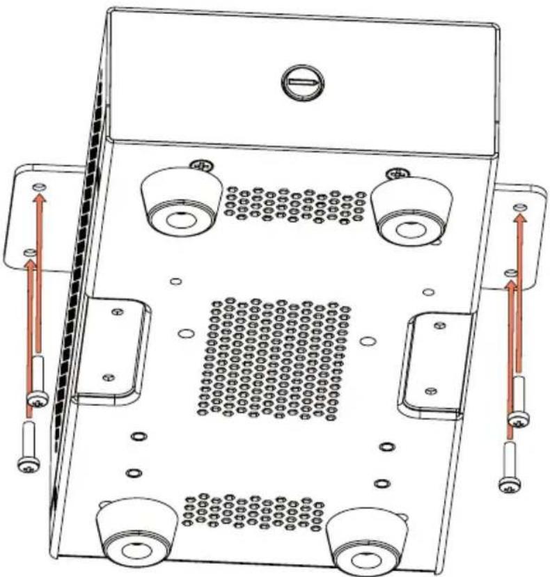 LD Systems AMP 106 T - UNDER / ON-TABLE MOUNTING - 1