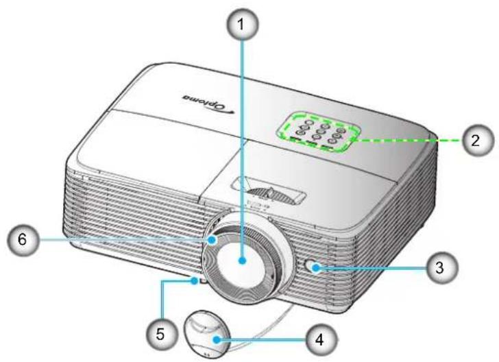 OPTOMA EH339 - Description du produit - 1