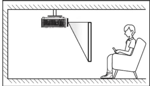 OPTOMA EH339 - Installation du projecteur - 4