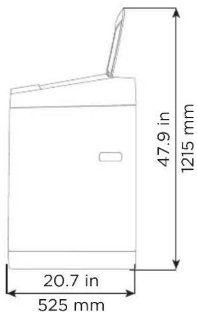 BLACK & DECKER BPWM20W - KEY DIMENSIONS AND SPECIFICATIONS - 2