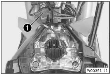 KTM 500 EXC-F (2024) - Travail principal - 1