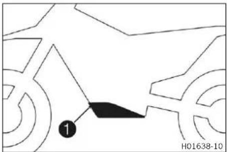 KTM 500 EXC-F (2024) - Déposer la protection moteur (tous les modèles EXC-F SIX DAYS, XCF-W, XW-F) - 1