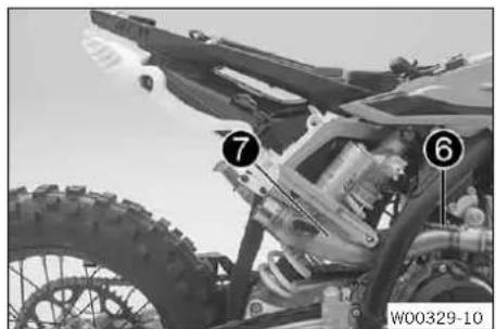 KTM 500 EXC-F (2024) - Travail principal - 2