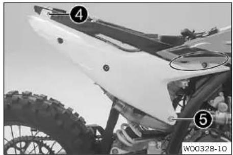 KTM 500 EXC-F (2024) - Travail principal - 1