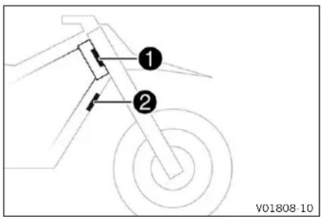 KTM 500 EXC-F (2024) - Plaque signalétique - 1