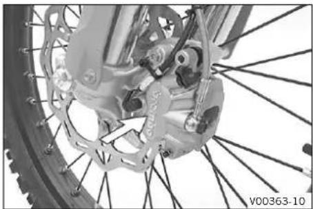 KTM 350 EXC-F (2024) - Travail principal - 1