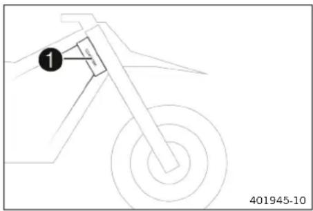 KTM 350 EXC-F (2024) - Numéro d'identification du véhicule - 1