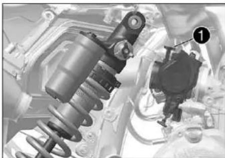 KTM 350 EXC-F (2024) - Vis de réglage du régime de ralenti - 1
