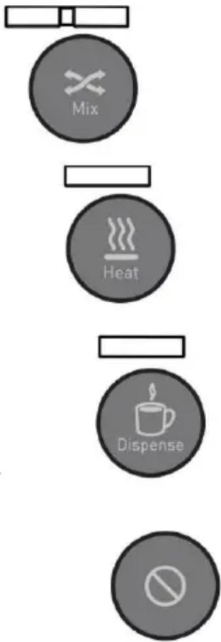 WestBend CL401V - CONTROL BUTTONS: - 1