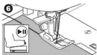 Technical diagram showing a mechanical assembly with labeled parts and an inset view of a device labeled 'II'.