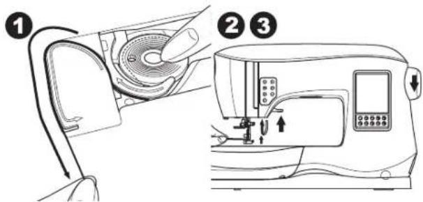 SINGER C440 - Récupérer le Fil de la Canette - 1