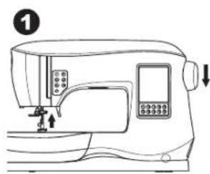 SINGER C440 - Removing the Presser Foot Holder - 2