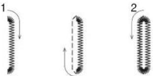 SINGER C440 - BUTTONHOLE SEWING - 17