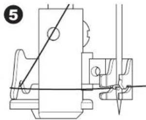 SINGER C440 - Insertando la Bobina - 4