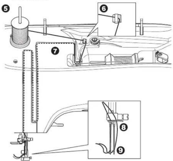 SINGER C440 - COUTURE À L'AIDE DU BRAS LIBRE - 5