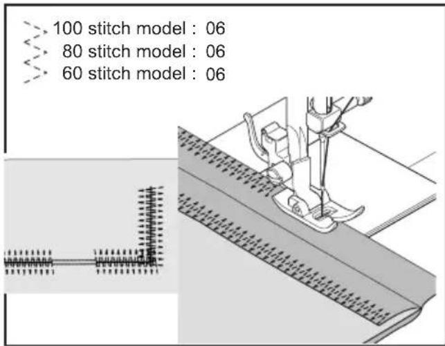 100 stitch model : 06 80 stitch model : 06 60 stitch model : 06