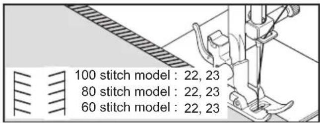 SINGER C5100 - FISHBONE STITCH - 1