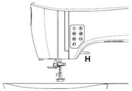 SINGER C440Q - Levantar/Bajar el Impelente (M) - 1