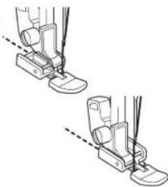 SINGER C440Q - To Stitch around the Zipper Tab: - 1