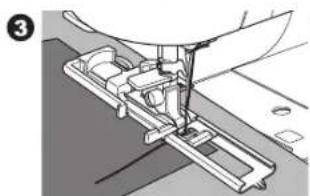 SINGER C440Q - POINT DE RENFORT À ARRÊT AUTOMATIQUE ET REPRISAGE - 3