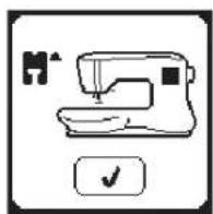 SINGER C440Q - Soulevez le Pied Presseur - 1