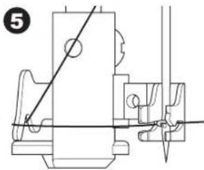 SINGER C440Q - Enfilage de la Machine - 2