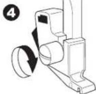 SINGER C440Q - CAMBIANDO EL PRENSATELAS - 7