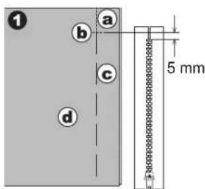 1 a b c d 5 mm