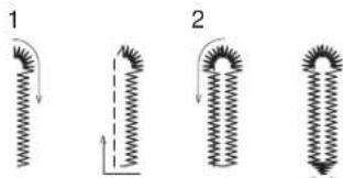SINGER C440Q - CONFECTION D'UNE BOUTONNIÈRE - 14