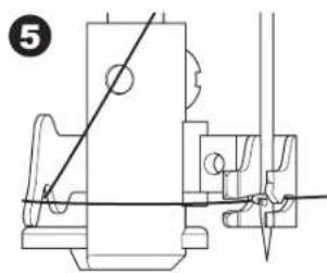 SINGER C440Q - Insertando la Bobina - 4